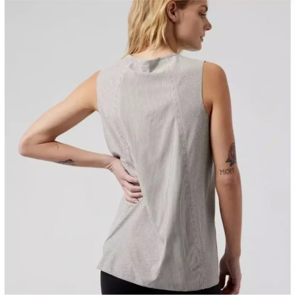 Athleta Zephyr Refined Striped Tank - Picture 2 of 7